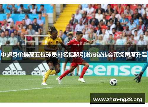 中超身价最高五位球员排名揭晓引发热议转会市场再度升温 中超身价最高五位球员排名揭晓引发热议转会市场再度升温
